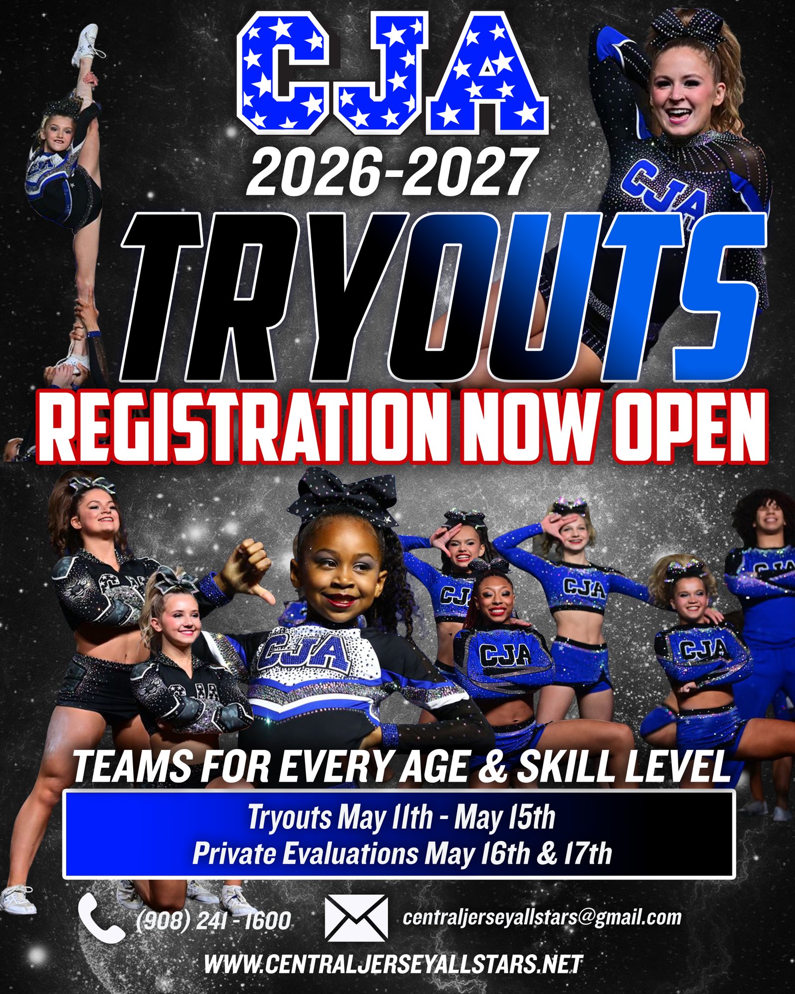 Tryouts Registration Open